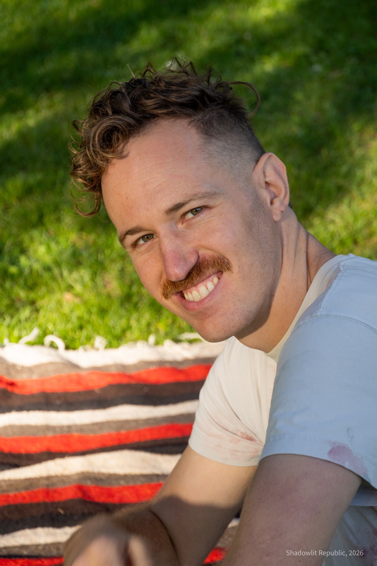 Drew Korschun outdoors in Golden Gate Park